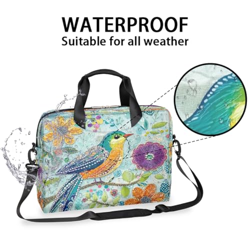 Maletín para laptop unisex 15.6-16 pulgadas resistente al agua miniatura 3