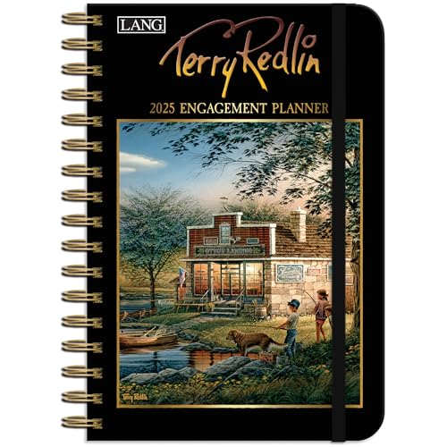 Lang, Terry Redlin 2025 Spiral Engagement Planner by Lang - Used condition - CA$2.18