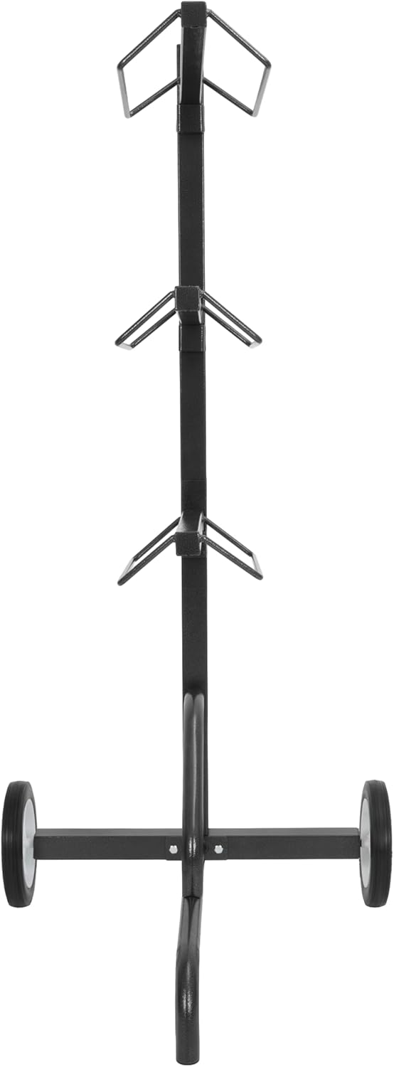 3 Tiers Saddle Stand Rack, Heavy Duty Removable Tiers Saddle Blanket Holder English & Western Portable Horse Tack Storage w/All-Terrain Wheels for Horse Stall,Tack Room, Equestrian Shop