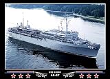 Navy Emporium USS Dixon AS-37 Canvas Photo Print 58AS37