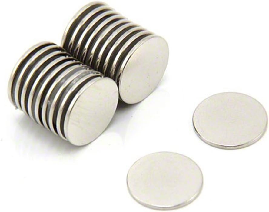 High Quality Neodymium Magnets by TNT Magnets – High Quality N45 Neodymium Magnets, Package of 10 NdFeB Permanent Magnets, super strong small disc magnets, Rare Earth Magnet.