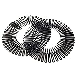 Los titulares de la banda de pelo plástica del pelo son compactos y livianos, fáciles de transportar y usar cuando viajan, viajes de negocios, deportes, yoga, ejercicio y más, estos titulares de peluqueros organizarán su cabello y te mantendrán fresco