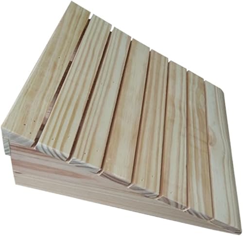 TOCTUS OUKEJNM - Rampa de umbral para silla de ruedas, rampa de madera antideslizante, rampa de acceso para escalones, acera de entrada, cobertizo