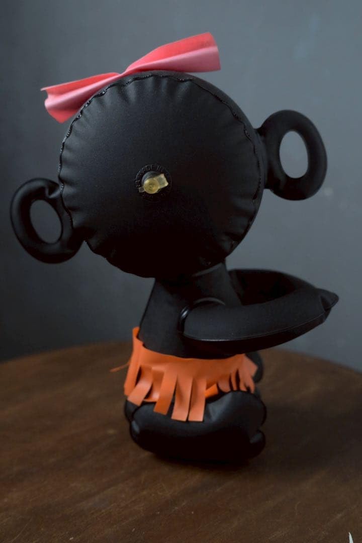 Amazon | 1960年代 ダッコちゃん だっこちゃん人形 ピンクリボン