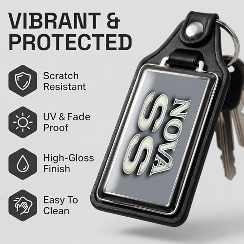 Image of Brotherhood Car Key Chain for Nova - Classic Models Keychain for Men and Women Gift Key Ring