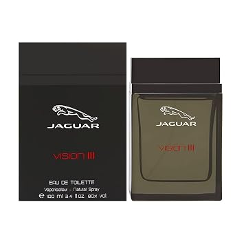 Jaguar Vision III Eau De Toilette Spray for Men, 3.4 Ounce