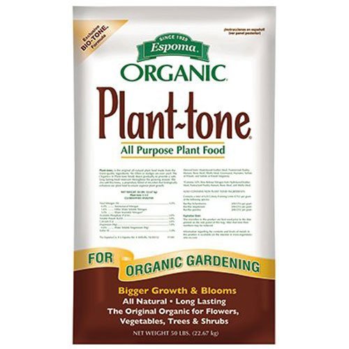 Plant-Tone Plant Food, 5-3-3, 50-Lbs.