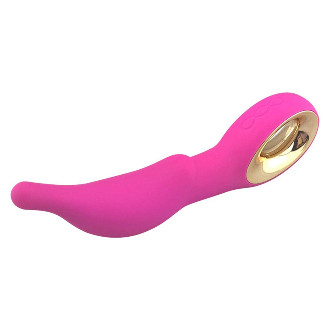Vibratore in silicone 8 modalità di vibrazione Stimolatore dell'orgasmo clitorideo G-spot Donne e coppie giocattoli del sesso,Pink