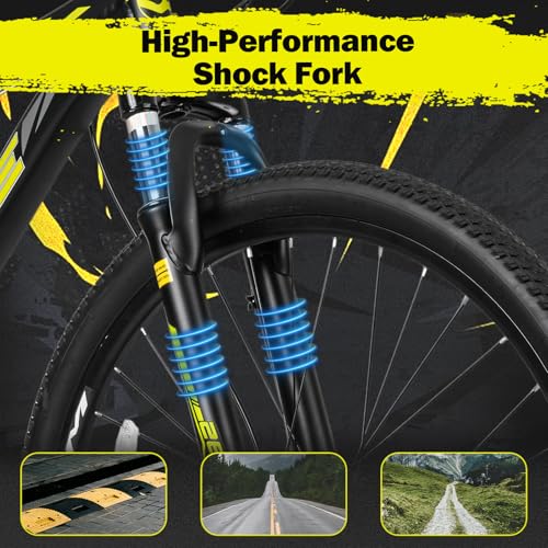 WEIZE Aluminum Frame 21-Speed Mountain Bike