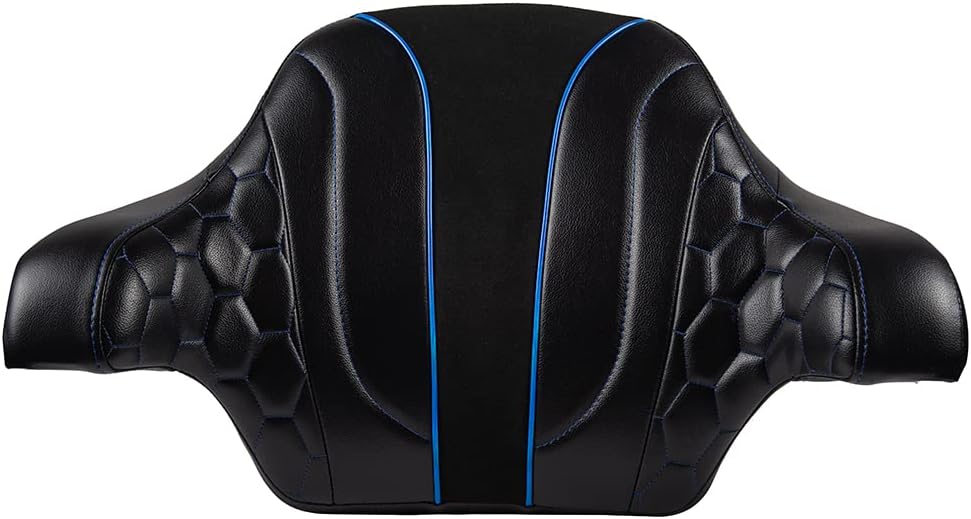 Advanblack King Chopped Razor Wrap Around Backrest Fits '14-later Harley Touring & Tri Glide Models Equipped with Tour Trunk Pack Luggage (Wrap Around Backrest Pad For Razor&Chopped)