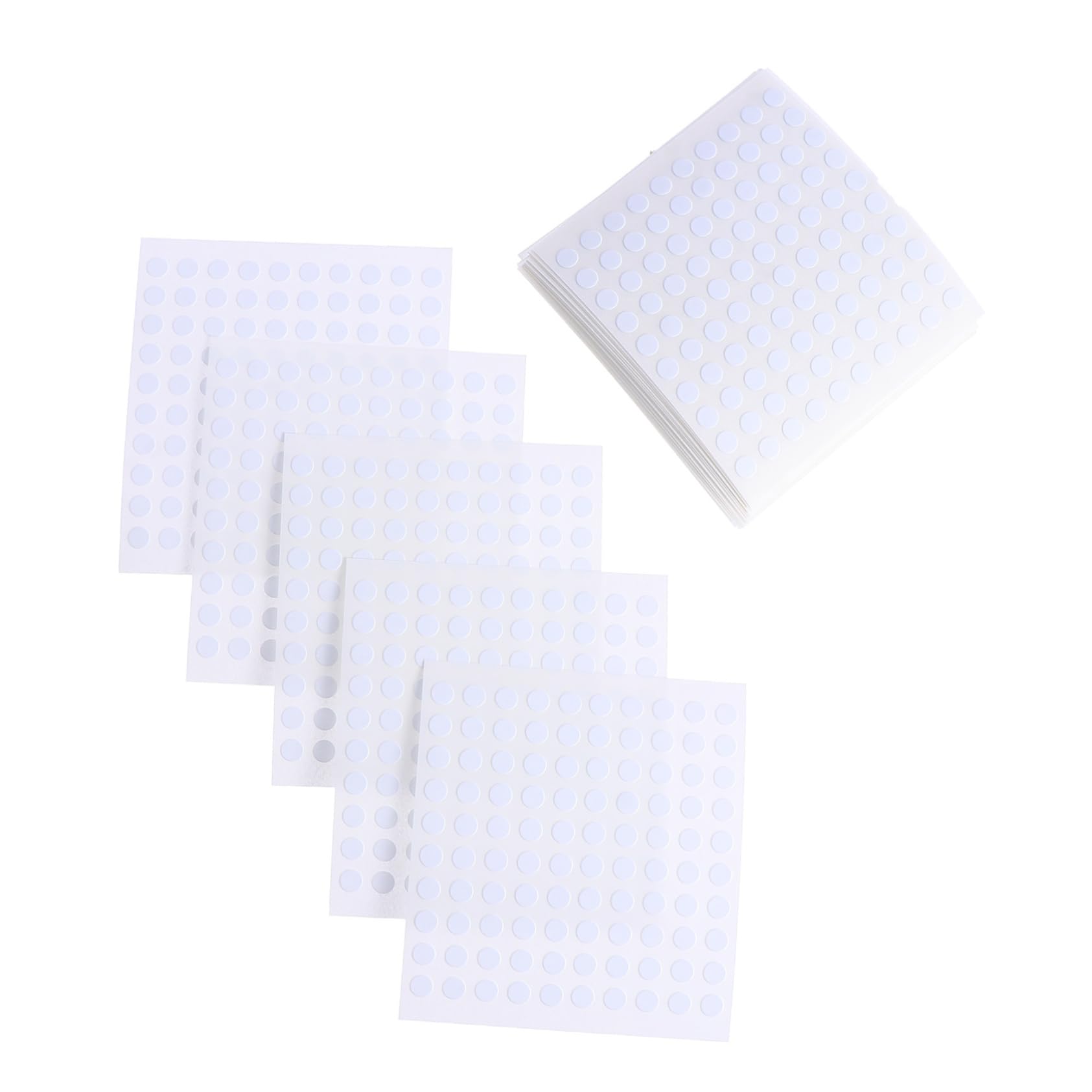 VILLCASE Round Dot Decals 20 Pack Double-Sided Stickers Craft Dots Adhesive for Scrapbook Safe for Boys and Girls