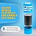 Yellow Hydrant The Original Canned Dog Food Storage Container Patent Pending Reusable Airtight Can Cover Pet Food Sealer - Keeps Dog Food Can Fresh in the Fridge, Eliminates Odor, Easy to Use