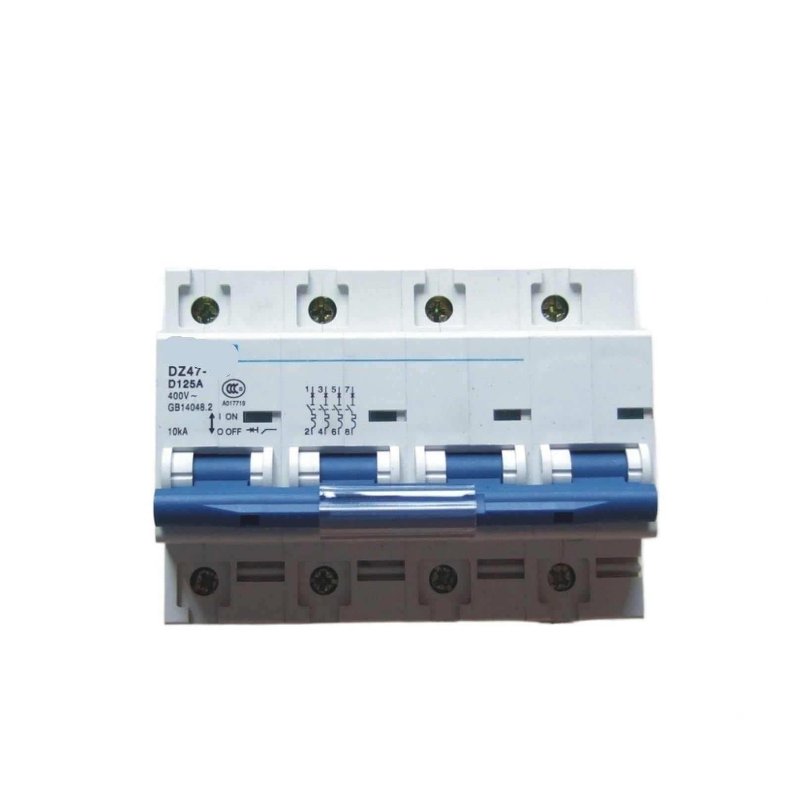 Wyłącznik automatyczny 4P 125 A 240 V/415 V 50 Hz / 60 Hz