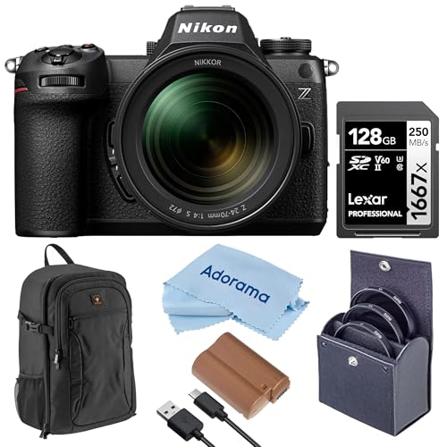 Nikon Z6III Mirrorless Camera with 24-70mm Lens Bundle