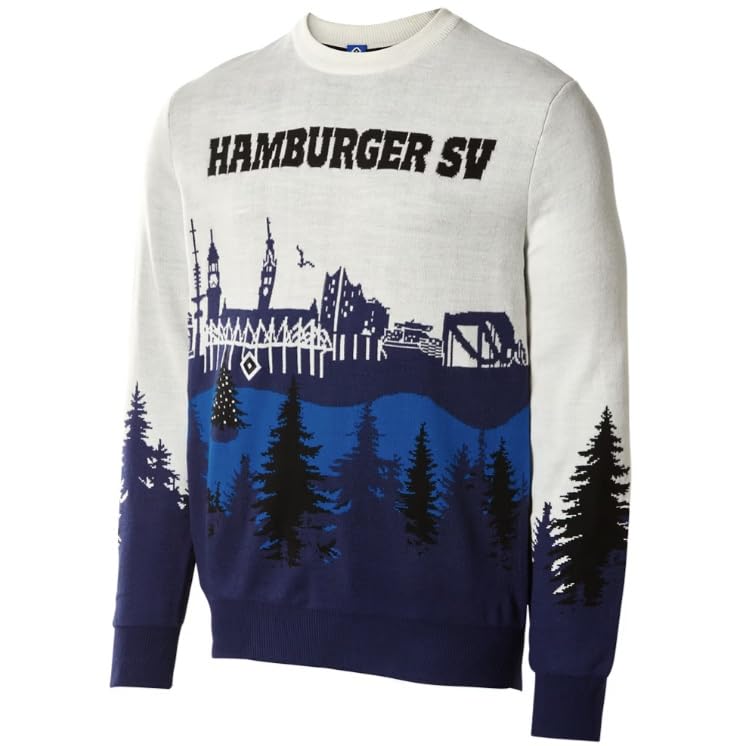 Hamburger HSV SV Ugly Christmas Sweater ** Skyline ** 2025...