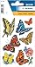 Produktbild HERMA 3801 Aufkleber Schmetterlinge Bunt klein groß, 24 Stück, Schmetterling Sticker mit Blumen, Butterfly Etiketten für Fotoalbum Tagebuch Poesiealbum Scrapbooking Dekoration Briefe DIY Basteln