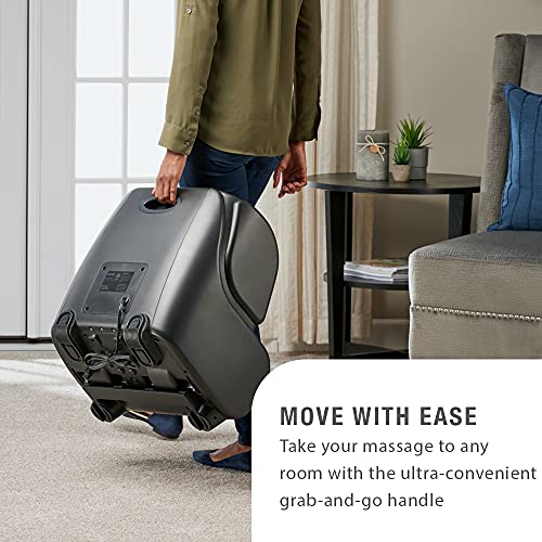 Brookstone Therasqueeze Foot, Calf Massager | Rolling Massage | 4 Massage Programs|Adjustable Tilt #TOP5