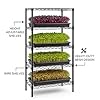 STORACK Heavy Duty Height Adjustable Rack For Microgreens Hydroponic ...