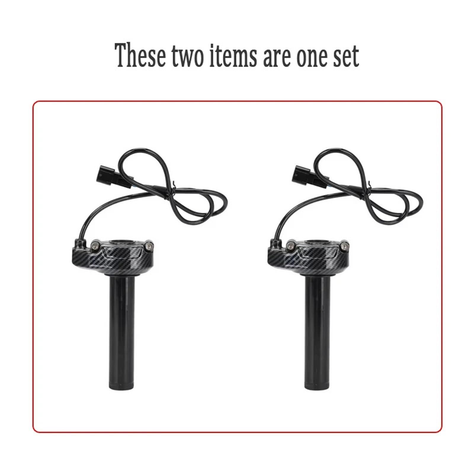 Manubrio Moto Impugnatura Manopola acceleratore per moto da 22 mm, manubrio adatto per Sur Ron Light Bee SX Dirt Bike