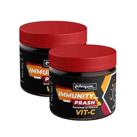 AROGYAM Immunity Prash, Immunity Booster For Stamina & General Wellness, Safe Herbal Product. (Pack of 2)