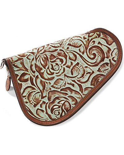 3D Turquoise and Brown Small Pistol Case