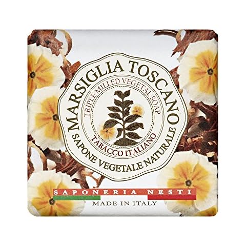 Nesti Dante Marsiglia Toscano Triple Milled Vegetal Soap, Tabacco Italiano, 7 Ounce Cover