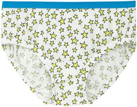 Fruit of the Loom Girls' Tag Free Cotton Brief Underwear Multipacks, Low Rise Brief - Purple/Blue/White, 8, Pack of 10 - 5
