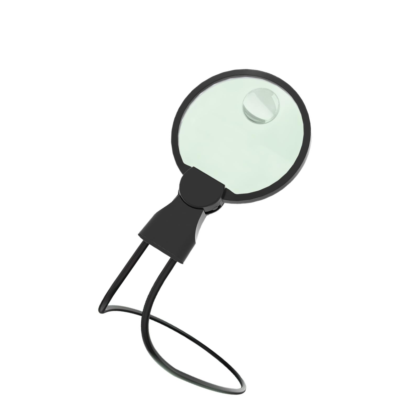 Buxuaaaa Rechargeable Grasps Complimentary Enlarger 10X Magnification LED Light Neck Strap Plan Four Thousand Reading Maps and Small Objects Transportable Light