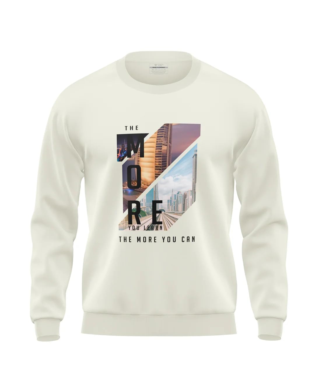 warriorworld Men's 100% Cotton Sweatshirt | Urban Cityscape Graphic | Full Sleeve | Modern Typography | Stylish Winter Casual Wear for Men-picture-18