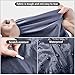 Car Cover Waterproof 4 Door, All Weather for Automobiles, Outdoor Full Exterior Cover Rain Sun UV Snowproof Protection with Zipper Cotton, Mirror Pocket for Jeep Covers Fits JK JL TJ YJ CJ