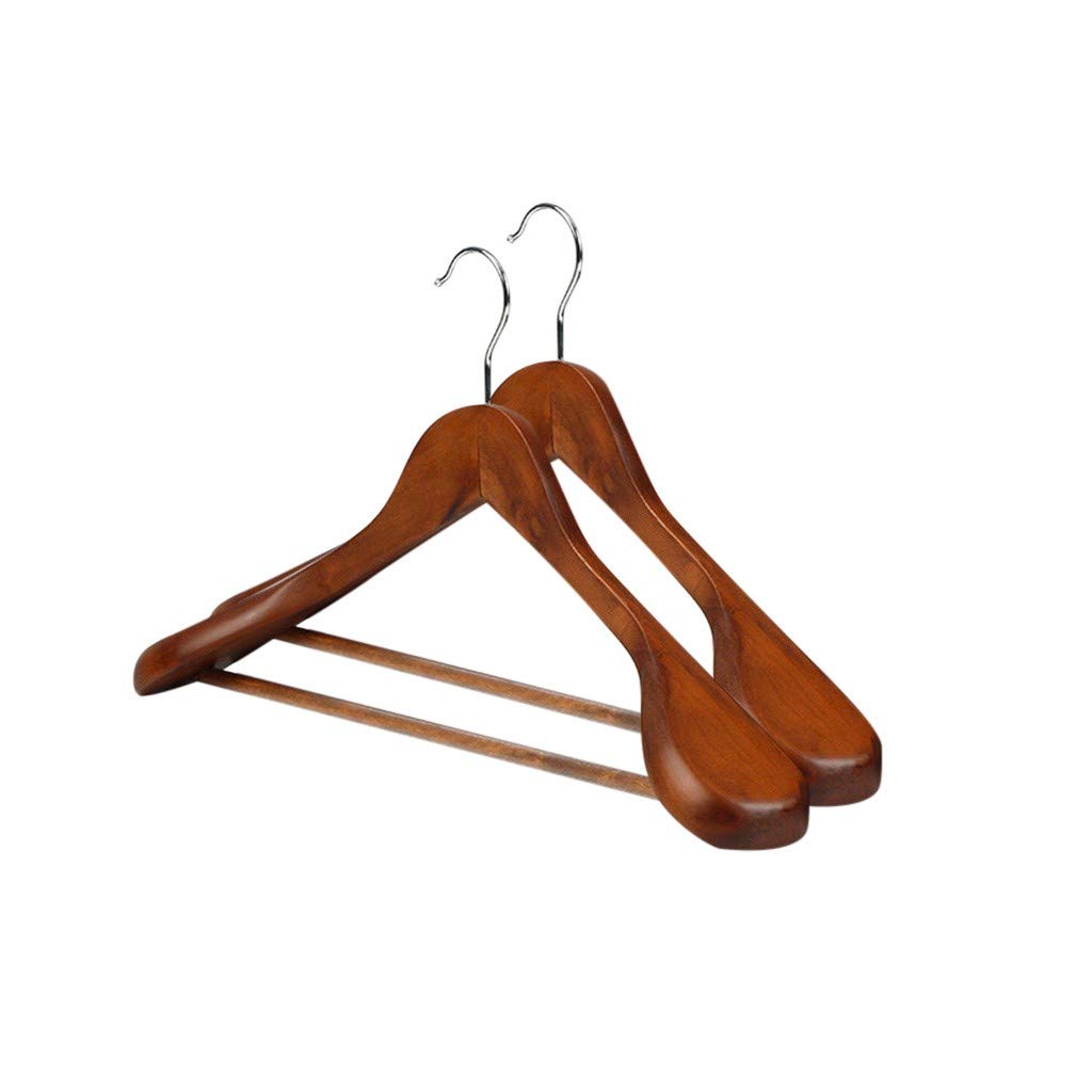 Amazon.co.jp: Haiczhuangshi 木製ハンガーセット 洋服 スーツ コート