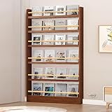 Struttura robusta e affidabile: dotata di una struttura in legno massello rinforzata, questa libreria offre un'eccellente capacità di carico. Sia per i tuoi libri che per oggetti decorativi, rimane stabile e sicuro. Perfetta per aggiungere stile e funzionalità al tuo salotto o ufficio, questa libreria combina durata ed eleganza per qualsiasi arredamento.