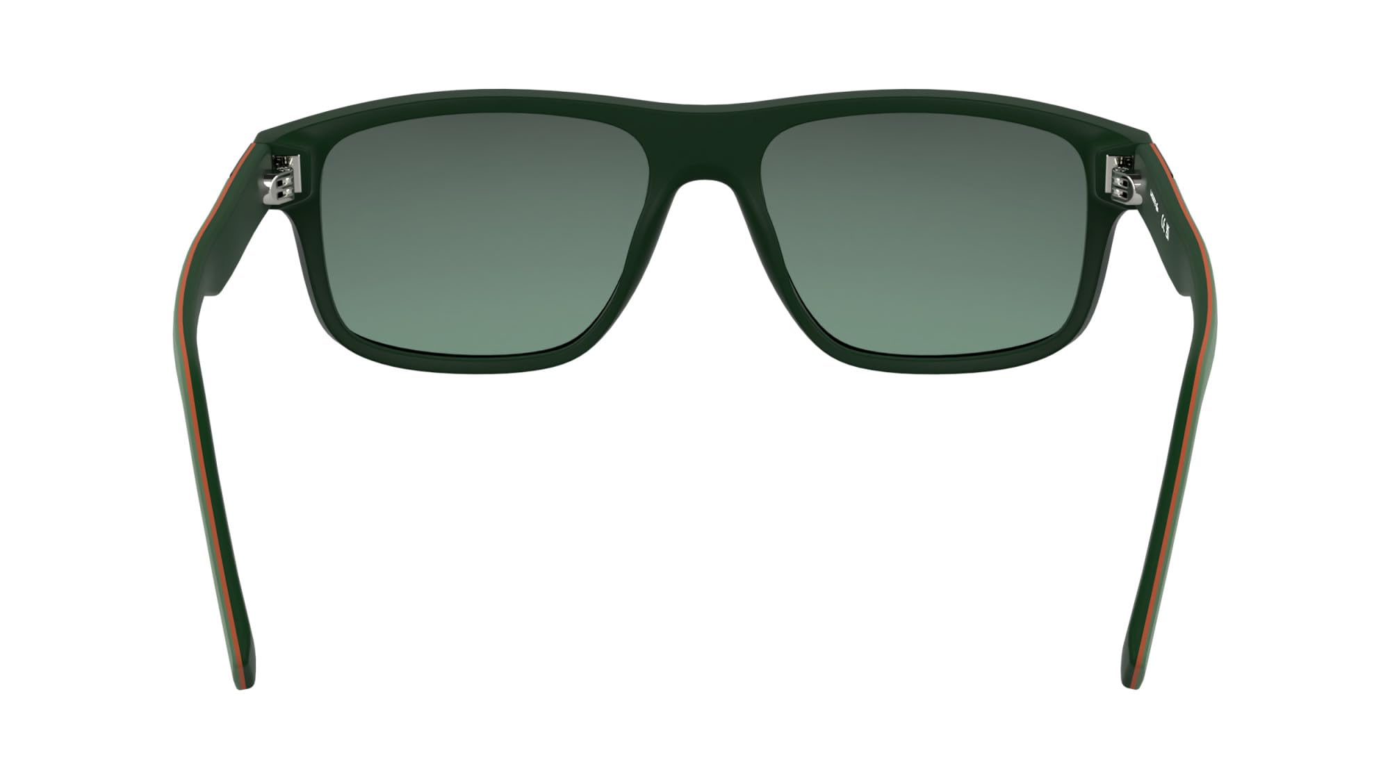 Lacoste Men's Sunglasses L6057S - Matte Green with Gradient Mirror Green Lens