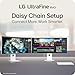 LG 40U990A-W 40-inch Ultrafine evo 5K2K WUHD (5120 x 2160) Nano IPS Curved Monitor, Thunderbolt 5, DisplayHDR 600, Built-in Speaker, 120Hz, HDMI 2.1, DP 2.1, USB C, Tilt/Height/Swivel Stand, White