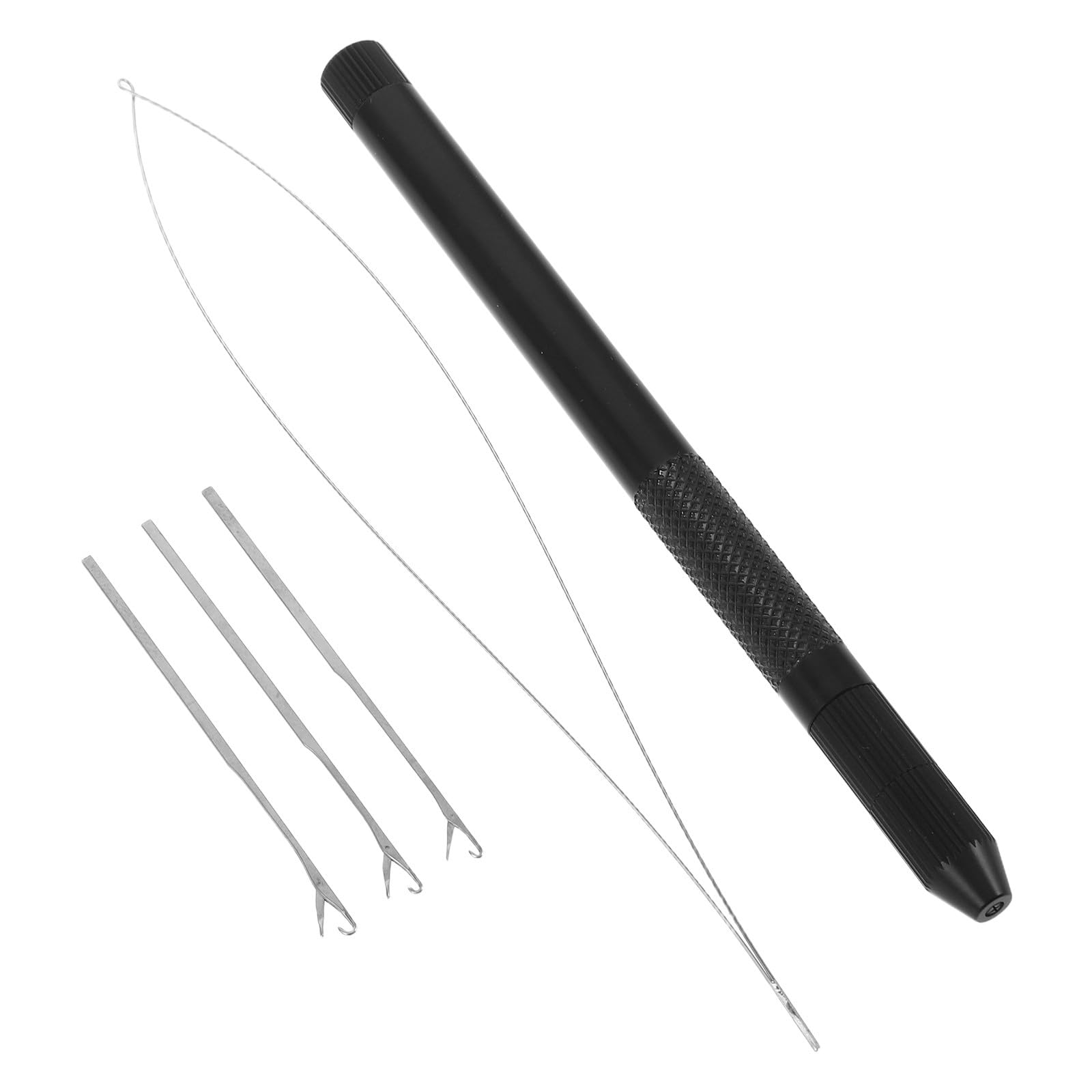 Accesorios para extensiones de cabello con mango de aluminio de alta resistencia 8