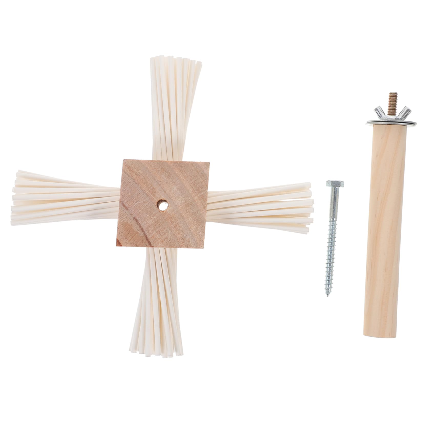 BESPORTBLE 4piezas Percha para Aves Soporte De Jaula para Periquitos y Cacatúas Estable y De Instalar Accesorio para y Ejercicio De Patas