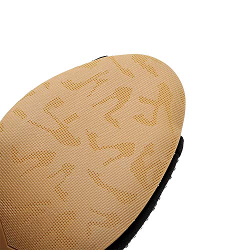 HIPPOSEUS Women High Heel Boots Peep Toe Ankle Booties Heeled Sandals with Rhinestones2