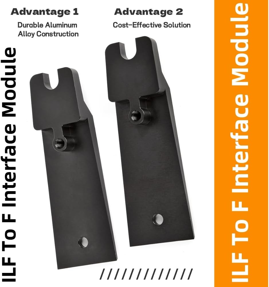 ILF to F Interface Module - Universal Archery Accessory for Takedown Recurve Bow