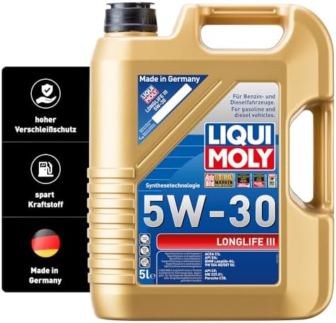 Liqui Moly 20647 Engine Oil Longlife III 5W-30, 5 Litres - View 3