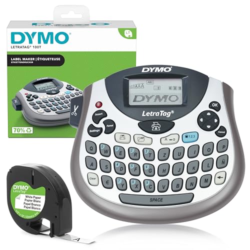 Dymo LetraTag 100T QWERTZ Etikettiergerät Silber