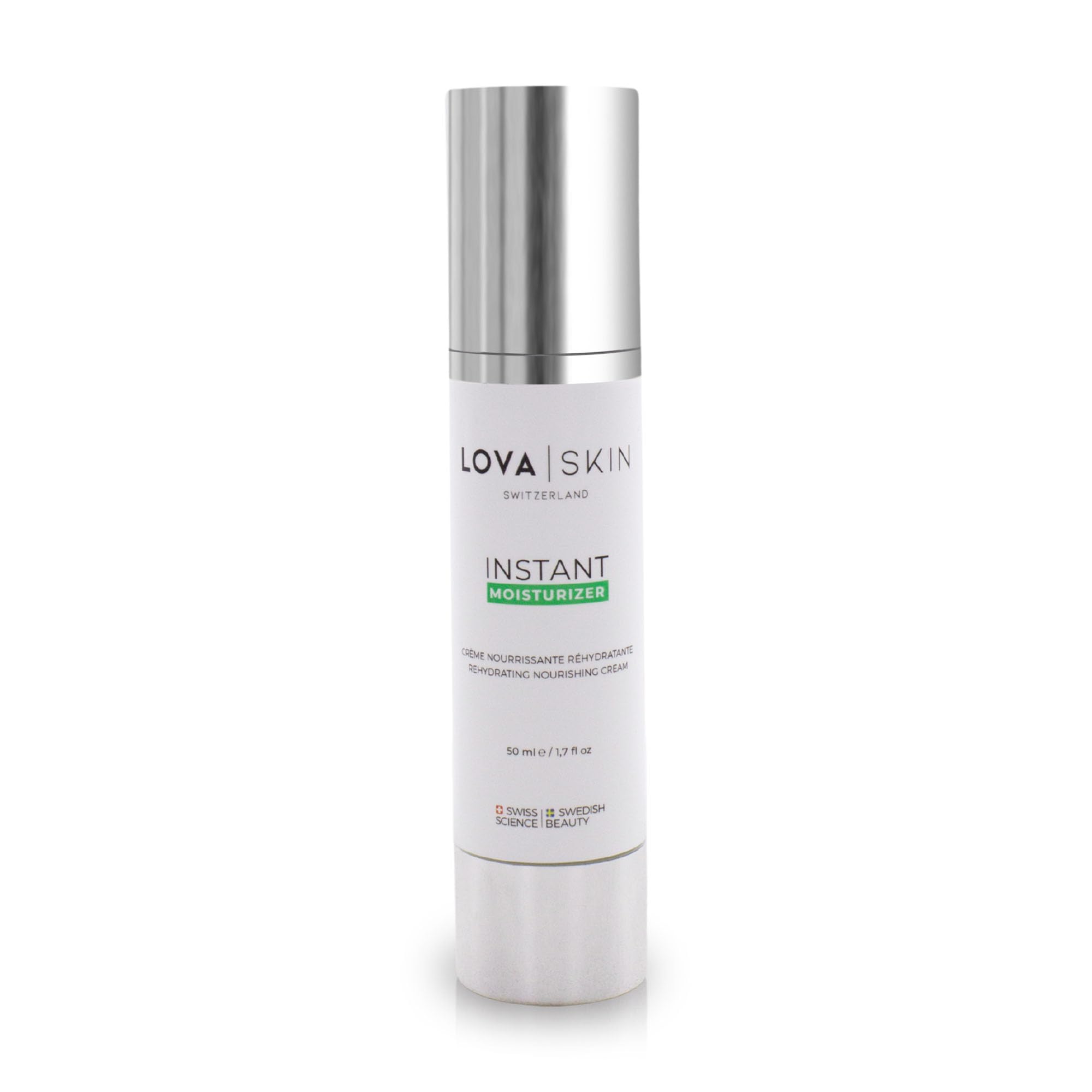 Instant Moisturizer Foot Cream 50ml | Foot Cream for Dry Cracked Heels and Feet | Nourishing Lotion with Shea Butter, Coconut Oil and Swiss Botanicals for Feet Care and Repair