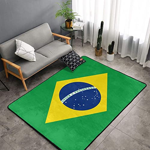 Tapete AHUNARLOP 60x39in Negro Suave Antideslizante miniatura 1
