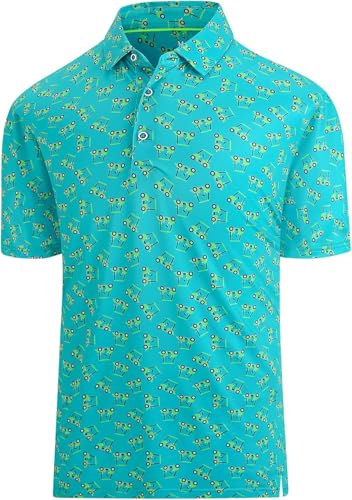 SELINK Golf Shirts for Boys Short Sleeve Dry Fit Moisture Wicking Polo Shirt Performance Sport Active Shirt2