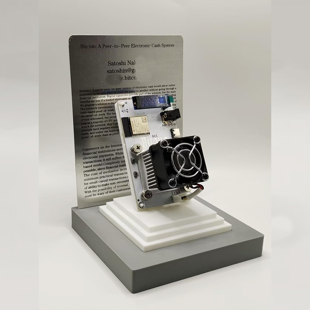 Amazon.co.jp: NEW Bitaxe Gamma 601 bitcoin miner btc miner Solo Miner  1.2TH/S 18W BM1370 – Antminer S21 Proベースの高効率ASICマイナー ビットコイン（BTC）専用マイニング  with PSU : パソコン・周辺機器