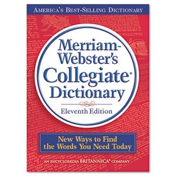 Merriam-Webster%e2%80%99s+Collegiate+Dictionary%2c+11th+Edition%2c+Hardcover%2c+1%2c664+Pages Office Product