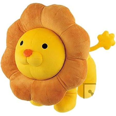 Amazon ポン デ ライオンと仲間たち めちゃでかぬいぐるみ ポン デ ライオン 約31cm ぬいぐるみ おもちゃ