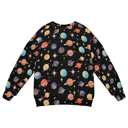 JUNZAN Cosmos and Universe Stars Kids Girls Hooded Sweatshirt Fleece Sweatshirt With Hoodie Camping 4T2