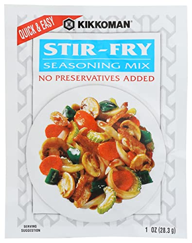 Kikkoman Stir Fry Seasoning Mix, 1-Ounce Packages (Pack of 24)