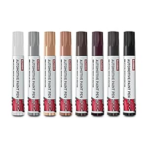 BeAteam 8 kleuren 20 g vullen lakstiften, universele autokrassen, lakreparatiepen om de gewenste kleur te vervullen