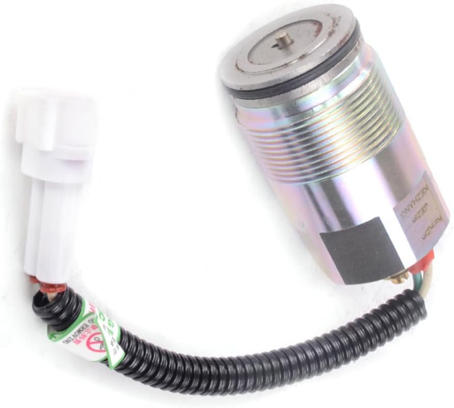Solenoid Valve White plug MC609-74211220 Hdnverys Fits for Daewoo DH300-5 HD512 Excavator for Mitsubishi K3V112DT K3V112 Engine for HITACHI ZAX470-3 Excavator for KOBELCOSK200-6 Excavator R220-5